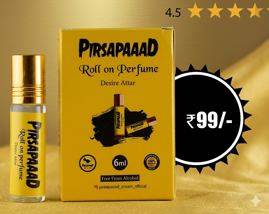 Pirsapaaad Roll on Perfume — Desire Attar 6 ml